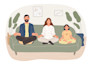 create 2d flat modern illustrations