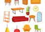 draw custom illustration for microstock, canva element, etc