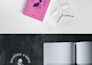 design a modern or vintage logo with strong visual direction