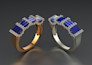 design 3d jewelry design and render it