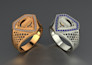 design 3d cad jewelry design and render it