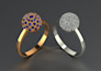 design 3d cad jewelry design and render it