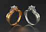 design jewelry cad design and render it