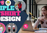creative t shirts mockups   on canva