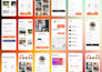 design mobile app ui ux design and website ui design, UI UX