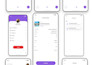 design professional mobile app UI UX in figma with interactive prototype