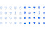 design ultra crisp vector line icons
