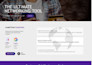 create react website landing pages front end developer