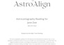 provide an astrocartography reading for your chosen location