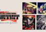 bring your idea to life in a comicbook, anime style