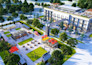 design and 3d render shipping container home, restaurants, resort and masterplan