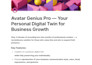 create digital twin with video content for youtube