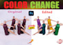color change color correction recolor anything in photoshop
