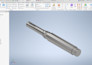 create precise 3d technical drawings for turned parts and brackets