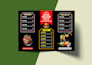 create premium restaurant food menu with express delivery