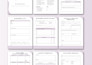 design printable planner or journal pages, canva template