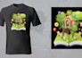 do typography t shirts,  retro vintage, graffiti, gym t shirts, and any design