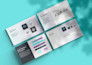 design a modern minimalist logo and premium brand identity