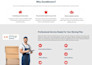 develop a responsive wordpress website for moving and packing services