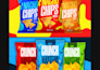 design chips bag, snack packaging and stand up pouch design
