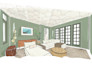do concept hand drawn architectural render sketch