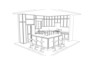create immersive 3d kitchen renderings and 360 walkthroughs