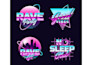 design an original retro badge logo