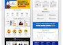 develop a responsive business website with frontend and backend