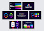 design a glowing logo with neon gradients