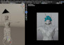 do professional 3d character modelling in maya and blender