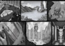 paint fantasy and sci fi concept art environments, buildings