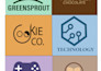 modern abstract logo design