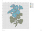 draw cross stitch and needlepoints pattern