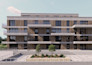 design 3d apartment building exterior rendering, multi family housing