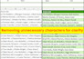 clean, organize, merge excel, CSV, google sheets and fix formulas