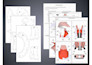 create papercraft model design and template with aseembly guide