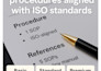 write standard operating procedures for manfacturing process