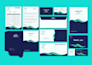 design business card, letterhead, and stationery items