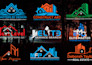 do real estate,construction,home repair,property,roofing,handyman logo for you