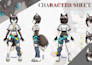 create custom anime vtuber reference sheet for anime characters and vtubers