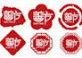 create chinese logo, stamp, seal with vector file