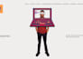 create futuristic y2k cyber grunge t shirt design