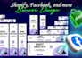 create google banner ads, shopify and website banner design