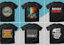 custom typography t shirt design for your brand