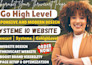 build go high level, systeme io, thrivecart sales funnel or gohighlevel website