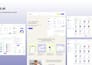 do figma ui ux, figma website, figma app, webapp dashboard website ui figma
