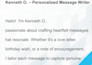 be your creative virtual assistant and also create personalized messages
