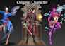draw your dnd or original character art