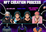 do 2d anime style nft art
