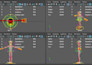 do rigging for 3d characters and machines in maya